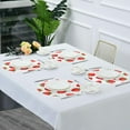 thumbnail image 7 of GZHJMY Strawberry Round Placemats Set of 1 Table Mats for Kitchen Washable Non-Slip Place Mats Heat Resistant Place Mats for Kitchen Dining Table Decoration, 7 of 7