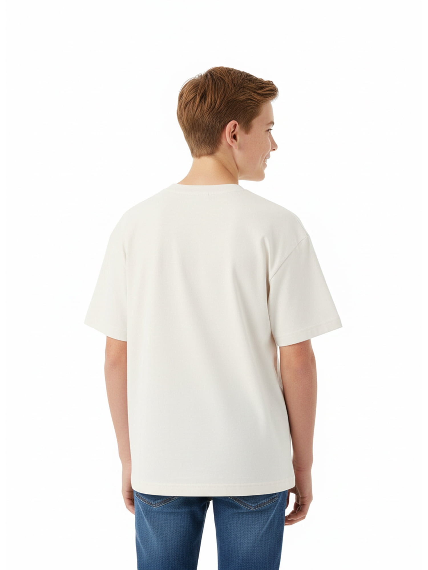 Disney Mickey Mouse Boys American Flag Graphic Tee with Short Sleeves, Sizes 4-20