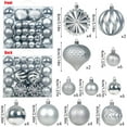 thumbnail image 1 of mfyjkho Juego De 48 Bolas De Plástico Para Adornos Navideños, Ideales Para Decorar Árboles, Fiestas Y El Hogar., 1 of 6