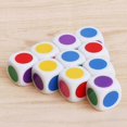 thumbnail image 5 of 10pcs 15mm Multicolor Acrylic Cube Dice Beads Six Sides Portable Table Games Toy, 5 of 5