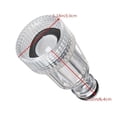 thumbnail image 3 of MesaSe 2pcs  Universal Quick Connect Nozzle And Filter Attachment Set For Pressure Washers  External Water Inlet With Nut  Clear Acrylic  1.18in Diameter  2.52in Length, 3 of 5