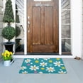 thumbnail image 5 of Yayeee Doormat for Indoor Entrance 32" x 20" Non Slippery Floor Rug, Small Daisy, 5 of 8