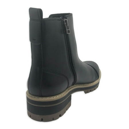Time and Tru - Time and True Women's Lug Chelsea Boot (Wide Width Available) - Walmart.com