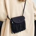 thumbnail image 7 of CAIXIA Crossbody Fanny Packs For WomenRetro Fringe Trendy Messenger Crossbody Bag, Compact Square Shape Everyday Shoulder Purse, 7 of 7