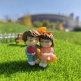 thumbnail image 7 of Yvsxxv Miniature Couple Figurine Set, Fairy Garden Micro Landscape Decor, 7 of 7