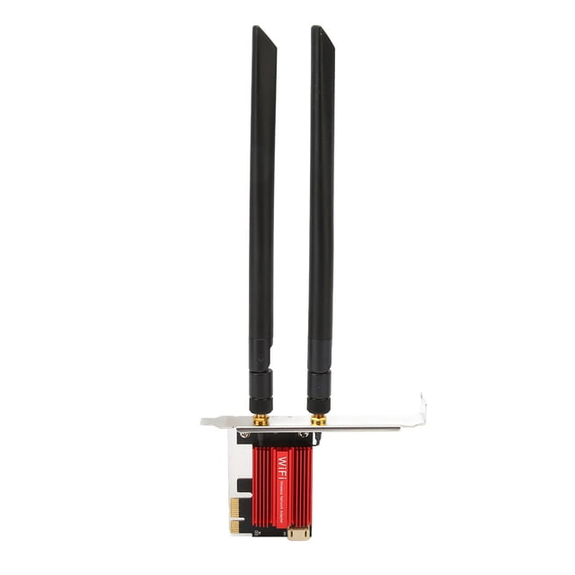 WIFI 6E PCIE Card, Multi System Compatibility 5.3 Plug And Play 5374Mbps WiFi Card For Win10 11 For Computer