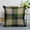 Color-4, variant on Menzies Black Plaid Tartan Scottish Family Pattern Linen Throw Pillow Covers 18"x18" Decorative Cushion Cases with Hidden Zipper for Sofa, Couch, Bed, Living Room–No Insert Made in USA