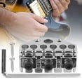 thumbnail image 4 of Electric Guitar String Lock Nut with Headstock String Retainer Bar Screw Hex Wrench Replacement, 4 of 14