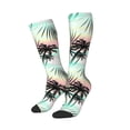 thumbnail image 2 of Balery Tropical Summer Palm Fun Novelty Socks Men'S Women'S Crew Socks Funny Crazy Novelty Socks Quirky And Cool Socks, 2 of 9
