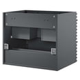 thumbnail image 6 of Modway Render 23.5" MDF Wood Wall-Mount Bathroom Vanity Cabinet in Gray, 6 of 8