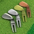thumbnail image 3 of Golf Fork Ergonomic Design Multi-function Comfortable Grip Rustproof High-Hardness Training Aid Ultra-light Golfing Pitch Repair Ball Marker for Golf Course, 3 of 7