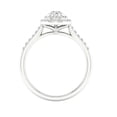 thumbnail image 3 of Imperial 5/8 Ct TDW Round Diamond Double Halo Engagement Ring in 10K White Gold (H-I, I2), 3 of 4