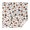 Classic Elements Halloween, variant on Colorful Halloween Elements Pattern Square Tablecloth,Waterproof Square Table Cover,Wipeable Spillproof Washable Table Cover for Home Kitchen Party Decor 42"X42"(107x107cm)