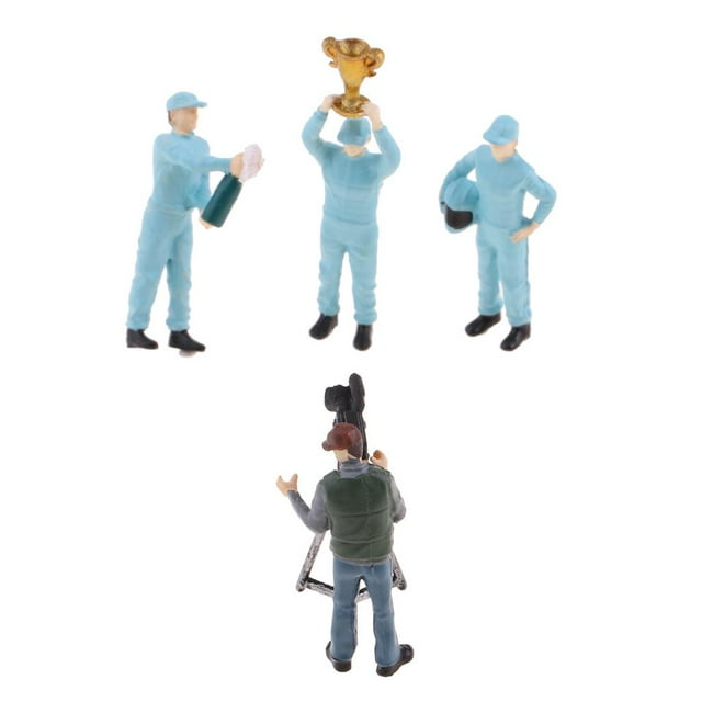 ziyahi Race Car Driver Figures 164 Diorama Figures Miniature Model People And Game Characters Action Collection Siku