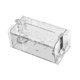 thumbnail image 5 of Porta rollos de papel higiénico con ventosa, caja de papel higiénico montada en la pared para baño, organizador de papel higiénico, soporte para hojas claro, 5 of 9