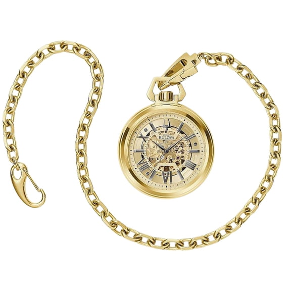 Bulova Men's Sutton Gold Dial Watch - 97A178
