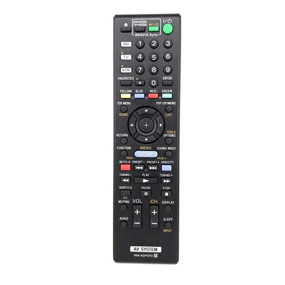 New Replace RM-ADP070 For AV System Remote Control BDV-E780W BDV-E980W