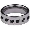 thumbnail image 4 of Leaf Tungsten Carbide Ring, 4 of 9