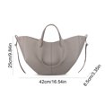 thumbnail image 2 of Bolso Mano Elegante Piel Auténtica para Mujer Color Sólido Con Juego Monedero, 2 of 2