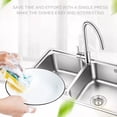thumbnail image 3 of MEROTABLE Dish Soap Dispenser for Kitchen Liquid Soap Dispenser Kitchen Soap Dispenser with Sponge Holder Soap Pump Dispenser, 3 of 6