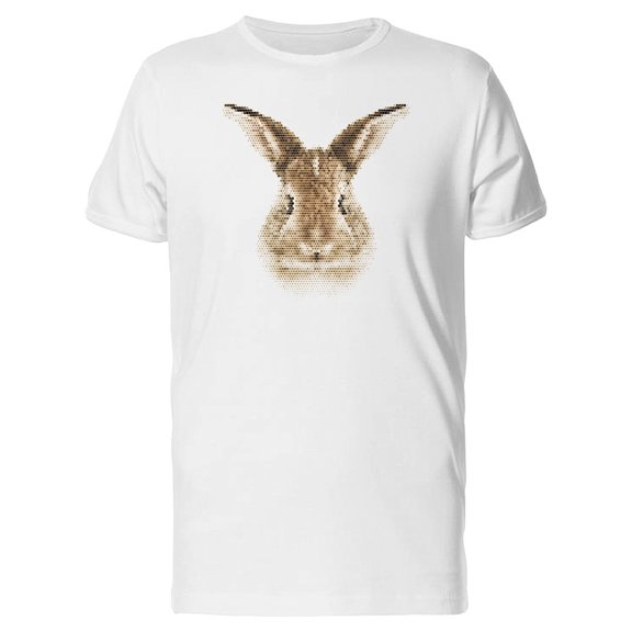 Rabbit Geometry Vintage Design Tee Men's -Image by Shutterstock