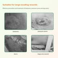 thumbnail image 5 of Waterproof Sacral Foam Dressing 7x7 - High Absorbent Breathable Pads for Pressure Ulcers, Wound Care Bandage, 5 Pack, 5 of 5