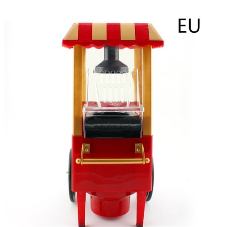 

Electric Hot Air Popcorn Maker Popper Machine Trolly Home Party Fun Tool New