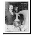thumbnail image 2 of Historic Framed Print, [Charles E. Tripler, half-length, standing, facing right; experimenting in his laboratory], 17-7/8" x 21-7/8", 2 of 9