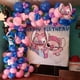 thumbnail image 2 of 1 juego de globos para fiesta de cumpleaños con temática de Disney Lilo & Stitch, kit de cadena y guirnalda de arco, juguetes inflables para niños, globos, regalos, suministros, 2 of 5