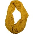 thumbnail image 2 of SURJDE Womens Thick Ribbed Knit Winter Infinity Circle Loop Scarf, 2 of 7