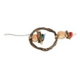 thumbnail image 4 of Bird Swing Perch,  Hanging Swing Toy Food Colouring Corn Cob  For  S, 4 of 8