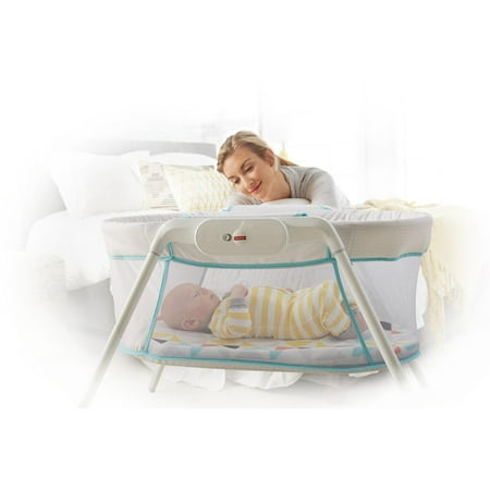 Fisher-Price Stow 'N Go Bassinet with Travel Bag (Best Month To Travel To Alaska)