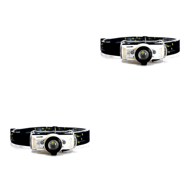 Linterna frontal Eigraketly resistente al agua 250lm recargable 5500K 1500mAh beis blanco 2Conjunto