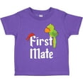 thumbnail image 3 of Inktastic First Mate Pirate with Parrot and Bandanna Boys or Girls Toddler T-Shirt, 3 of 5