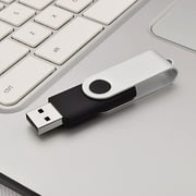 2GB 2PCS USB 2.0 Flash Drive Thumb Drive Memory Stick, (2GB*2PACK BLACK)