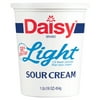 Daisy Pure and Natural Light Sour Cream, 50% Less Fat, 16 oz (1 lb) Tub (Refrigerated)