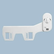 TUSHY Happy Bidet Attachment for toilet, non electric, Adjustable Angle, White