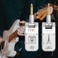thumbnail image 4 of Sistema de guitarra 2,4G Sunnimix receptor transmisor 6,35mm batería recargable 4 canales, 4 of 8