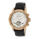 thumbnail image 1 of Reloj HERITOR Hannibal Semi-Skeleton para Hombre Cuero Negro, 1 of 3