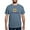 Blue Jean, variant on - Delta Tau Delta Full Color Stacked Signature T Shirt - Mens Comfort Colors Shirt