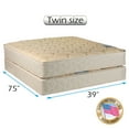 thumbnail image 3 of Dream Solutions USA Chiro Premier 9" Innerspring Mattress and Box Spring Set, Twin, 3 of 5