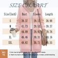 thumbnail image 3 of Long Zip Up Hoodie Women Oversized Zip Up Knee Length Tunic Sweatshirts Fall Casual Long Sleeve Hooded Jackets with Pockets 2025 Winter Option Black L, 3 of 9