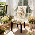 thumbnail image 4 of CaiYueKe Easter Bunny Chair Covers Set, Holiday Dining Decor, Festive Party Chair Slipcovers, Spring Home Table Setting, Washable Decorative Covers for Kitchen Dining Room Gatherings, 4 of 7