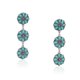 thumbnail image 1 of Pendientes Montana West Western Turquesa con estampado bohemio, 1 of 7