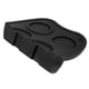 thumbnail image 5 of Alfombrilla de silicona antideslizante de doble cabezal para apisonar café de forma segura, ideal para cocinas y pubs, accesorios de café, color negro, 5 of 8