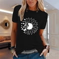 thumbnail image 2 of WEAIXIMIUNG T-Shirt Décontracté à Manches Courtes Imprimé pour Femmes pour la Saint-Valentin, 2 of 7