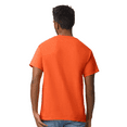 thumbnail image 4 of Gildan Ultra Cotton T-Shirt for Adult Men’s Short Sleeve Orange Color Tee, Size M, 4 of 5
