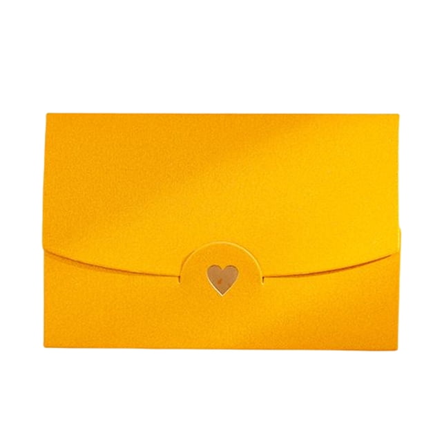 Bearachild Cumpleaños Romántico Papel Cartas Sobre Portátil Vintage Compromiso de boda Tarjeta de invitación Sobres Banquete Accesorios cartulina Oro