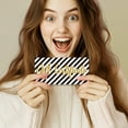 thumbnail image 7 of Paper Gift Card Invitation Cards for Birthday Wedding Party Rectangle Black 170x85mm 40pcs/set diy, 7 of 7