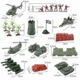 thumbnail image 2 of 2026 270pcs Military Model Playset Toy Soldiers Army Men Figures & Accessories Toy, 2 of 4
